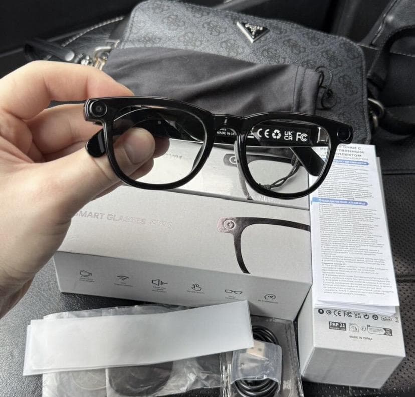 Oчки ray ban c камерой❗️Glasses cy01✔️Умные очки